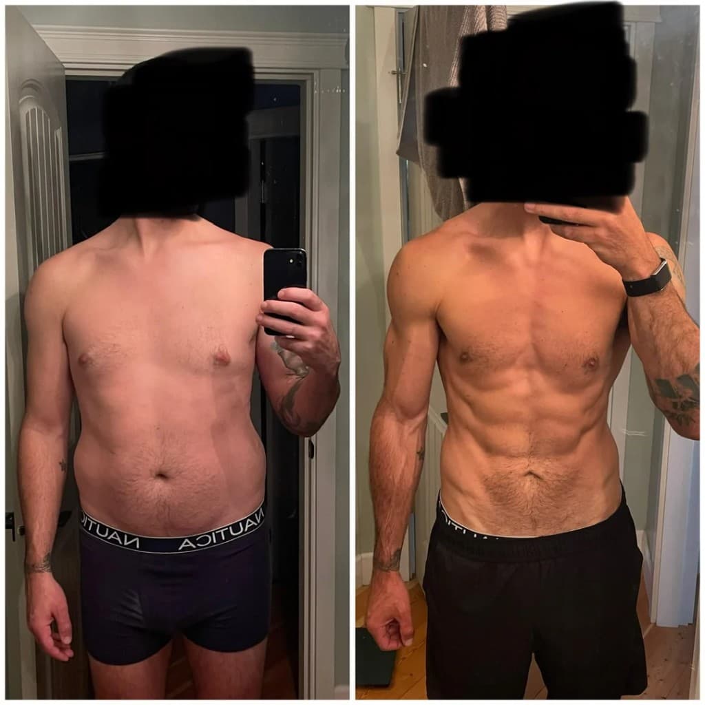 Before and after — Marcus D.