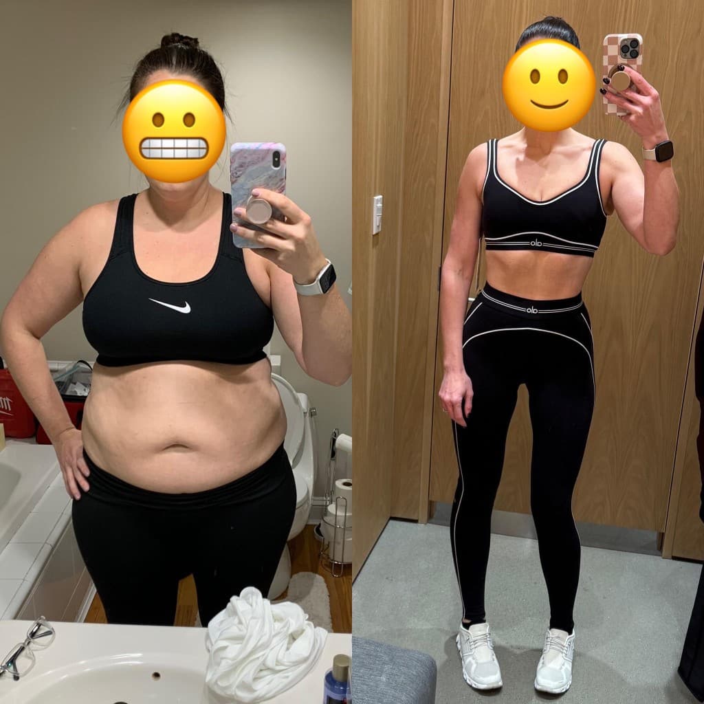 Before and after — Jess M.